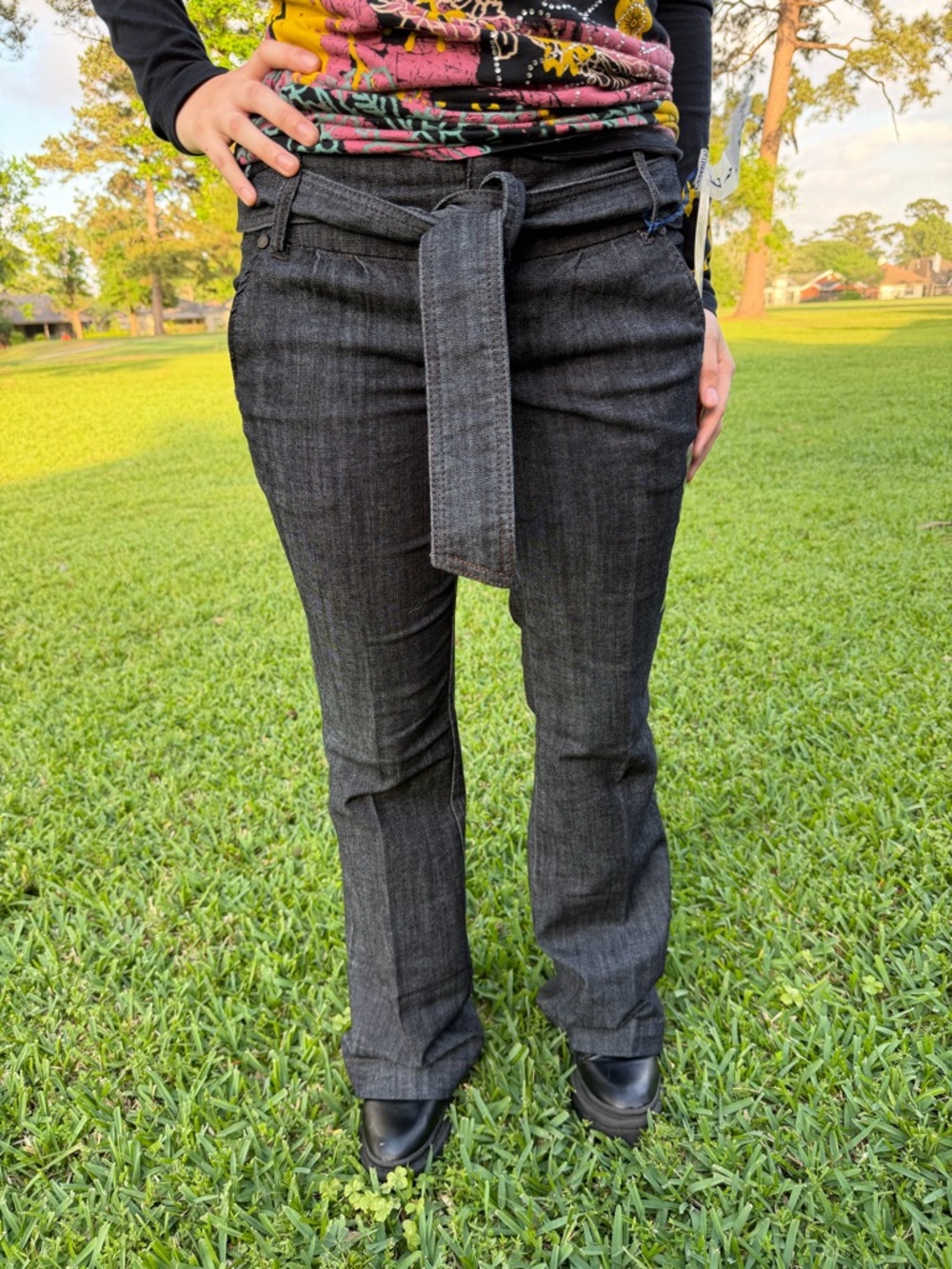 Vintage Y2K Boom Boom Jeans Low Rise Flare Jeans Size Small NWT Deadstock